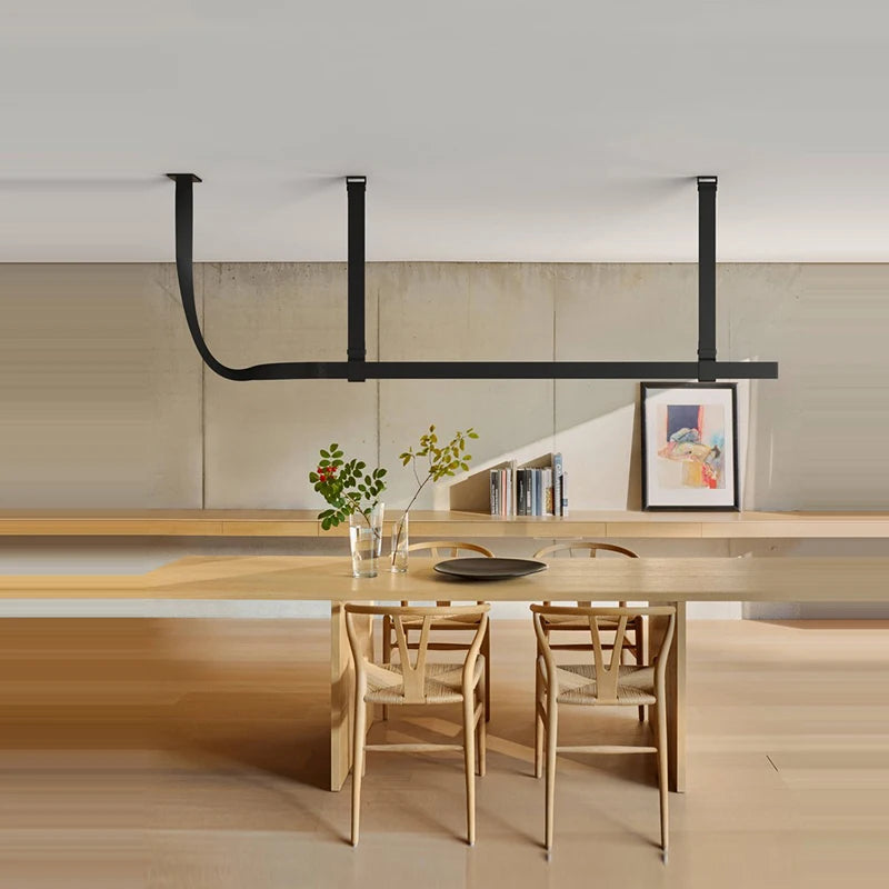 Build Home Artistic Leather Black Brown Pendant Lights