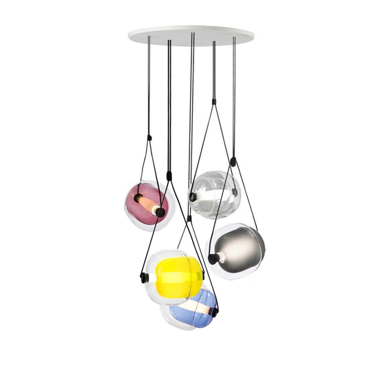 Autumn Fruits LED Glass Series Designer Chandelier
