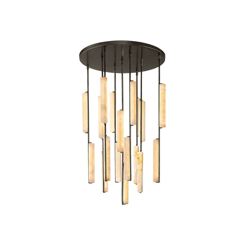 Dimmable LED American Marble Stick Hanging Lamps Pendant