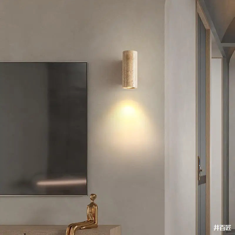 Natural Stone LED Wall Lamp Sconce Home Atmosphere
