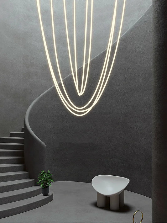 Minimalism White Flexible Tube LED Dimmable