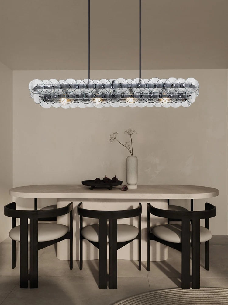 Home E14 LED Murano Chandelier Crafted From Artistic Glass