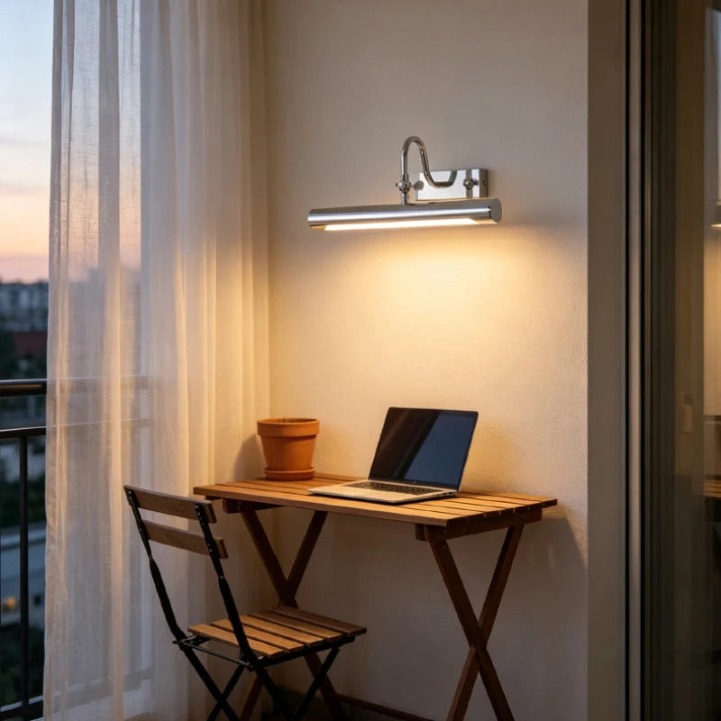 Minimalist Industrial Bathroom Mirror Headlight Wall Lamps