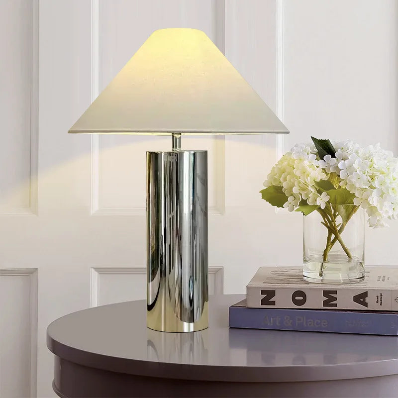 H5 Bamboo Hat Stainless Steel Floor Lamp Simple LED E27