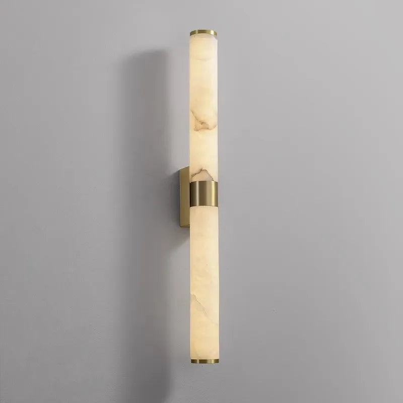 Spanish Natural Marble LED Wall Light Gold Copper