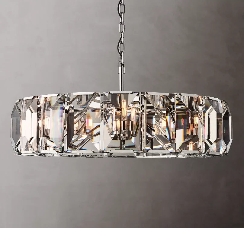 LED E14 American Retro Designer Crystal Lamp Light Pendant