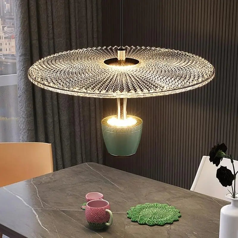 Novelty LED Pendant Lights Red Green Black