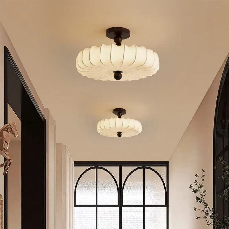Nordic E27 LED Ceiling Lamp Bedroom Minimalism Chandelier