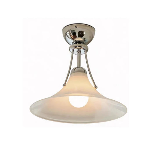 Modenr Glass Ceiling Light E27 Bulb