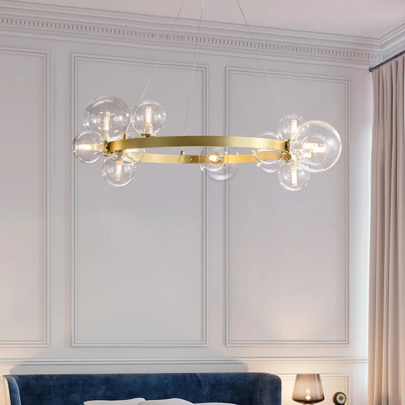 Clear White Glass Suitable Chandeliers