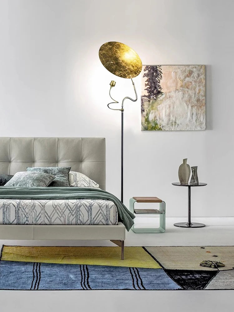 Umbralla Collection LED Chrome Gold 4 Layer Chandelier