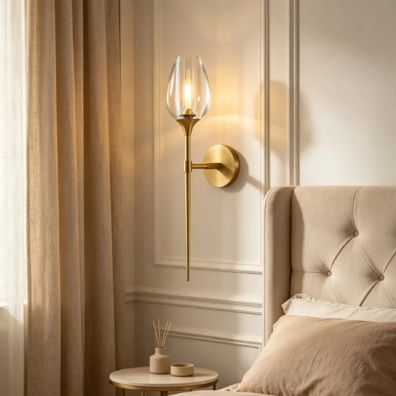 All-Copper American-Style Light Villa Hallway