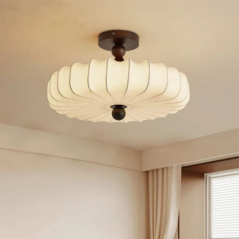 Nordic E27 LED Ceiling Lamp Bedroom Minimalism Chandelier