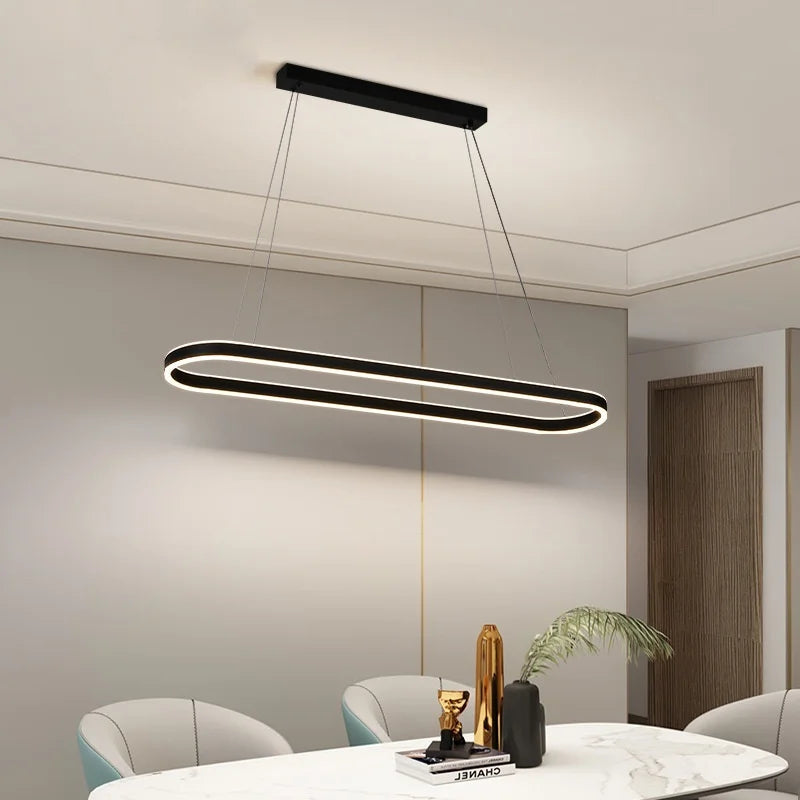 Minimalism Circle LED Ceiling Chandelier