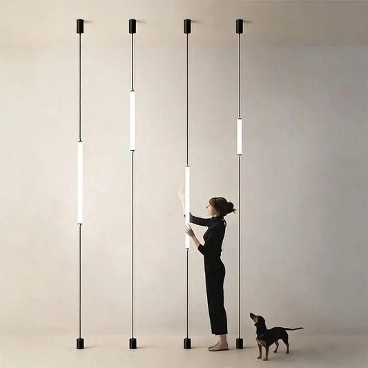 Nordic Minimalism Bedside LED Floor Lamp Bedroom Liner