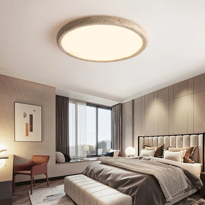 Natural Stone LED Ceiling Light 4000K