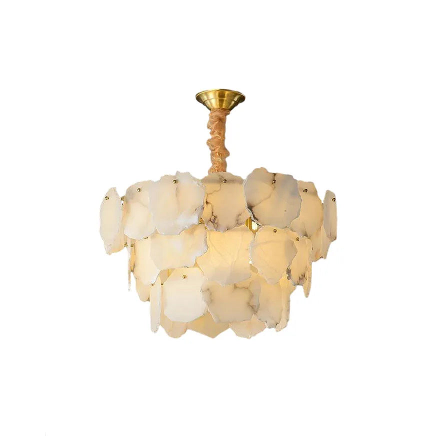 Natural Marble LED Dimmable Gold Silver