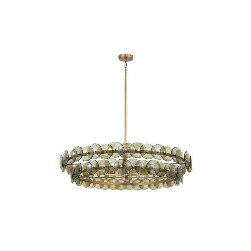 Home E14 LED Murano Chandelier Crafted From Artistic Glass