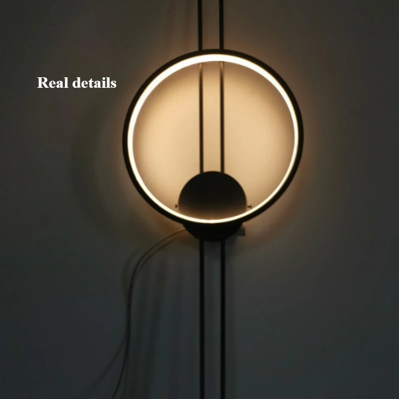 Copper LED Wall Lamp Bedside Foyer Aisle Corridor Atmosphere