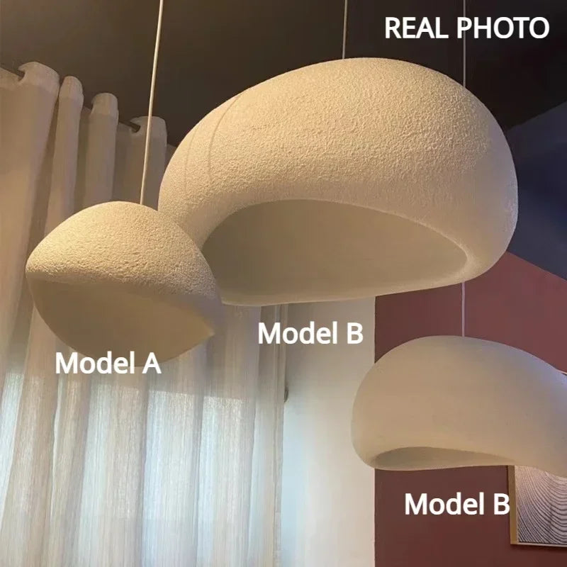 Japan Wabi Sabi Pendant Lights Nordic LED E27 Chandelier