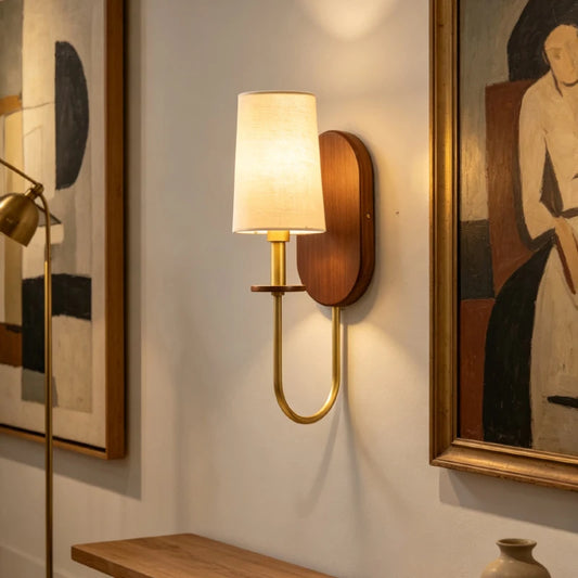 All Copper Master Bedroom Bedside Wall Lamp Artistic