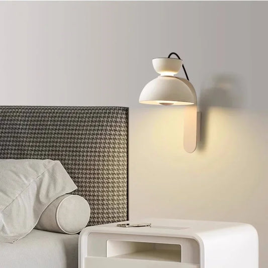 Nordic Bedside Hand Scan Sensor Wall Scones Minimalism Metal