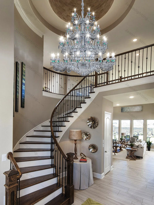 Blue Sky French Series K9 Crystal Chandeliers
