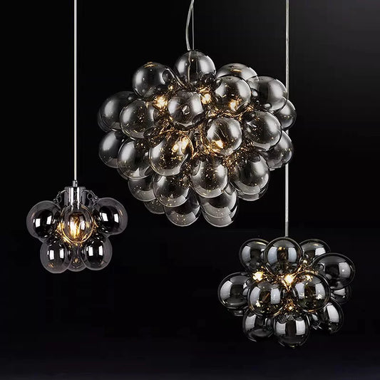 Grape Glass LED Chandeliers