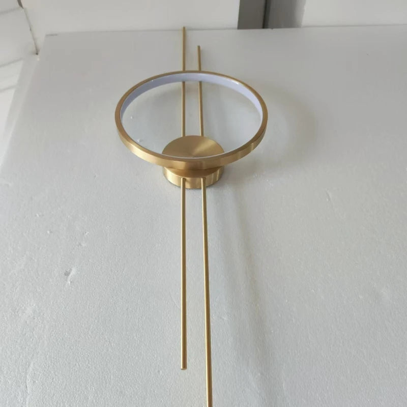 Copper LED Wall Lamp Bedside Foyer Aisle Corridor Atmosphere