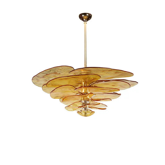 Colorized Glass Collection G9 LED Chandelier