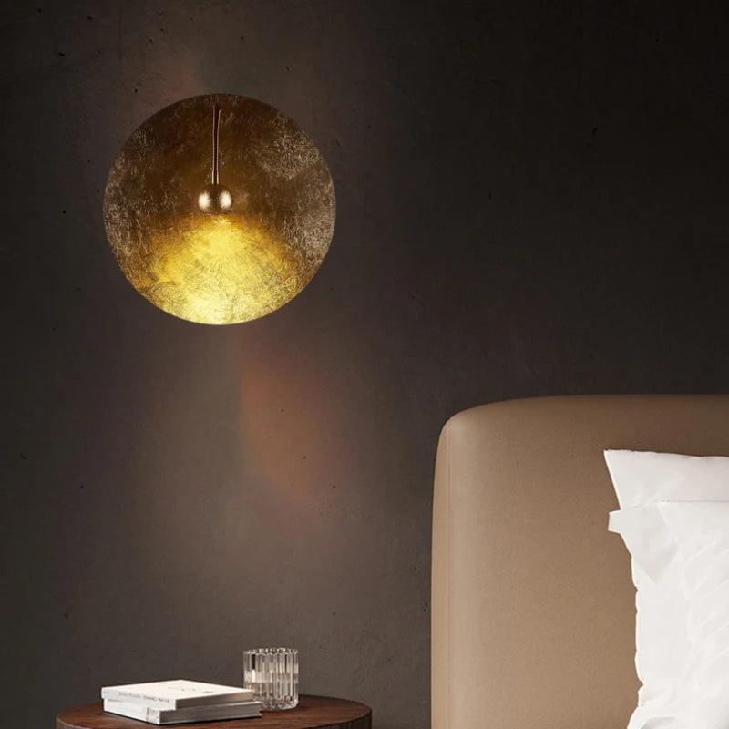 Atmosphere LED Wall Light 3000K Gold Metal Art Deco