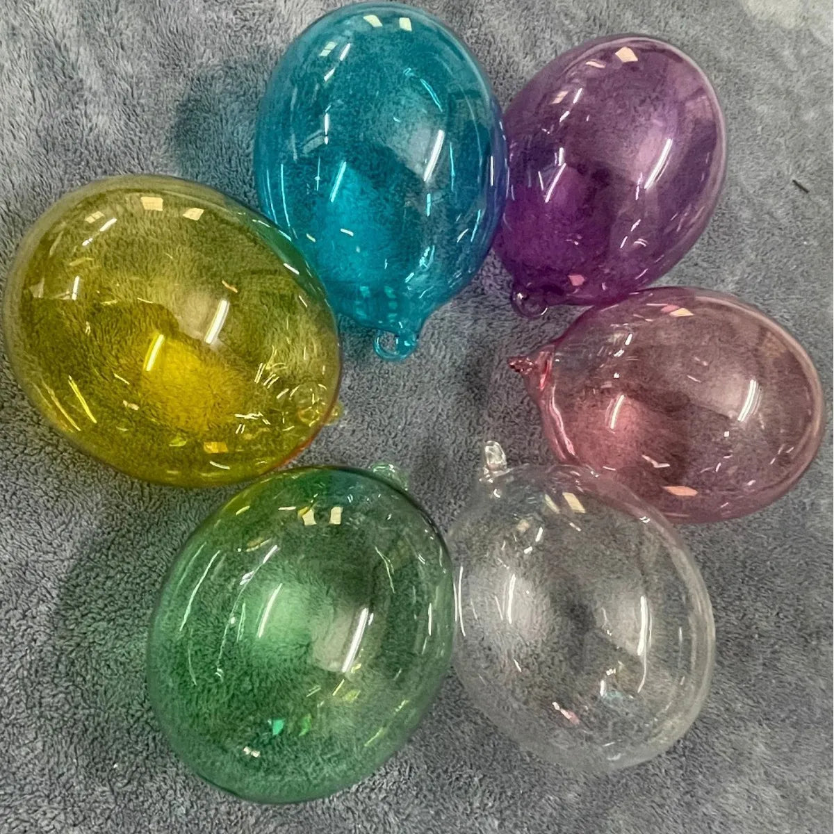 Romantic Pendant Light E14 G9 Bulb Purple Blue Green Yellow