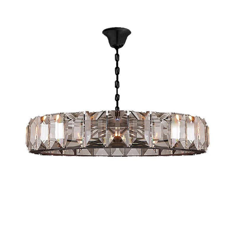 LED E14 American Retro Designer Crystal Lamp Light Pendant