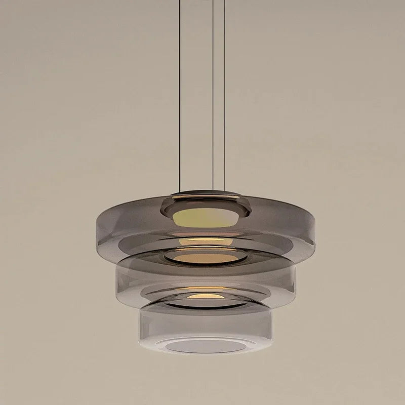 Glass Pendant Light Fixture Lighting Kitchen Island Ceiling