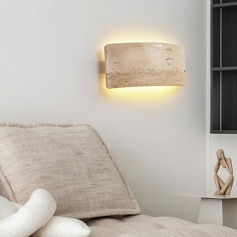 Natural Stone LED Wall Light Atmosphere Sconce