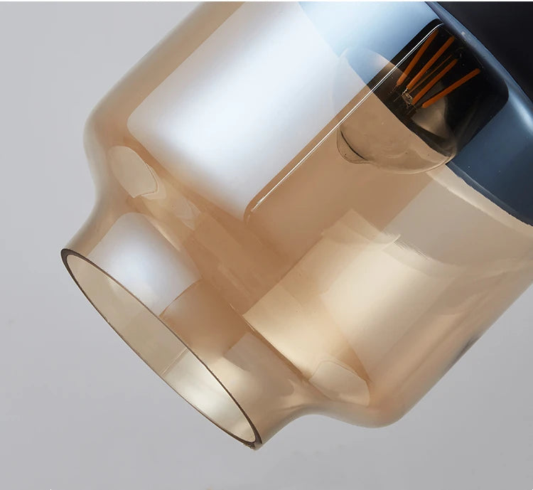 Nordic Pendant Lamp Glass Hanging LED Light