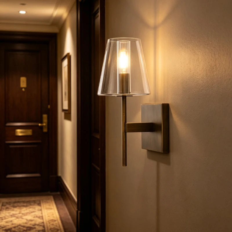 American Retro Minimalist Pure Wall Lamps