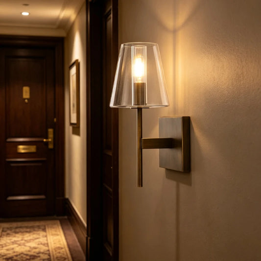 American Retro Minimalist Pure Wall Lamps