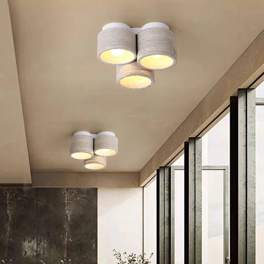 Natural Marble Ceiling Light