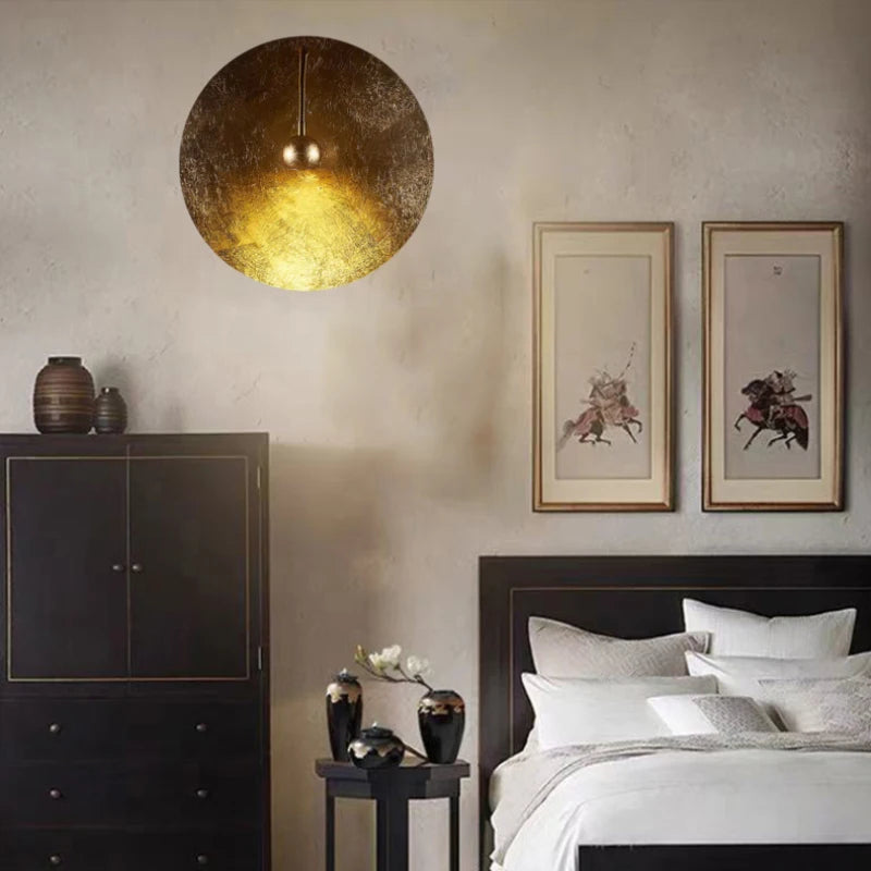 Atmosphere LED Wall Light 3000K Gold Metal