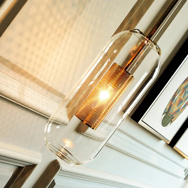 Glass Wall Light Sconce Decorative LED Mirror