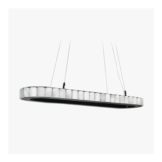 Elevate Dinning Room Natural Marble LED Pendant