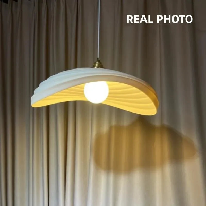 Dining Room E27 LED Pendant Lights Nordic Bar Wabi Sabi