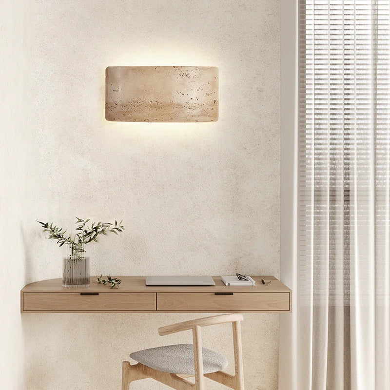 Natural Stone LED Wall Light Atmosphere Sconce
