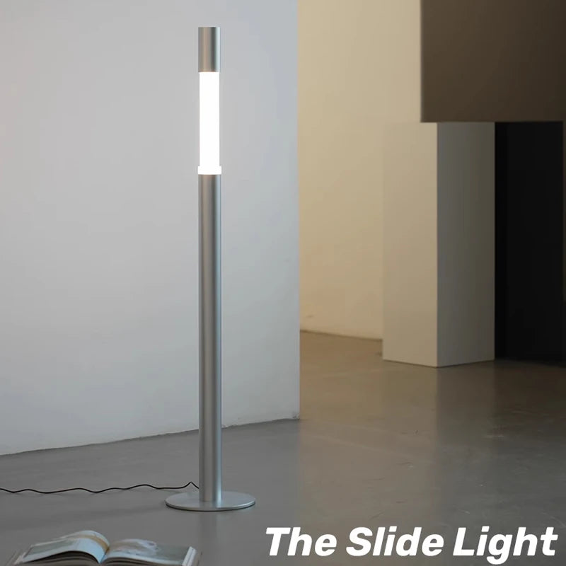 Nordic Minimalist Adjustable Touch Switch Slide Floor Lamp