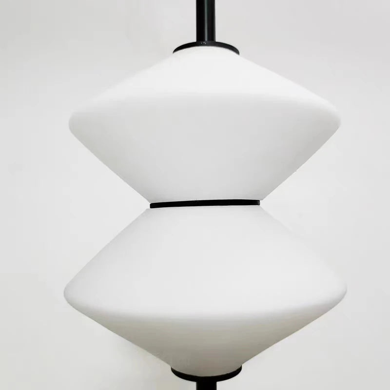 White Glass LED Pendant