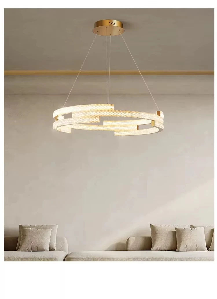 Light Living Room Chandelier Post-Modern Minimalist Designer