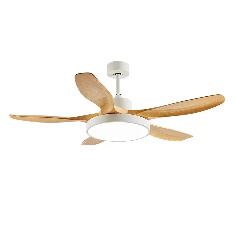 Large Simple Ceiling Fan Light High Low Floor Loft Nordic