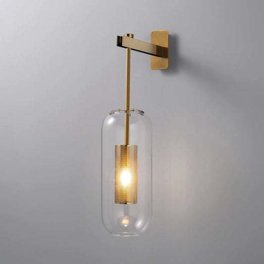 Wall Sconce Light Fixture Glass