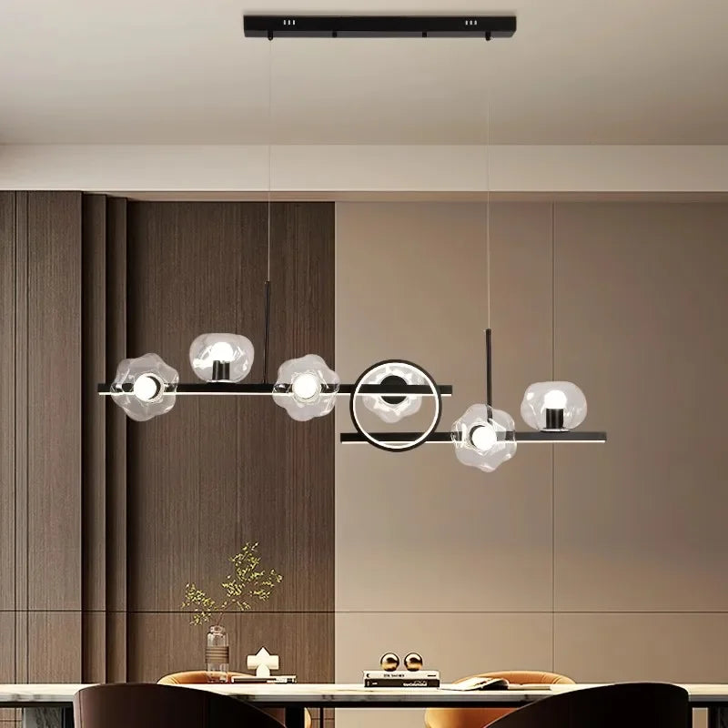 Nordic LED Chandelier Lighting Dining Living Room Bubble